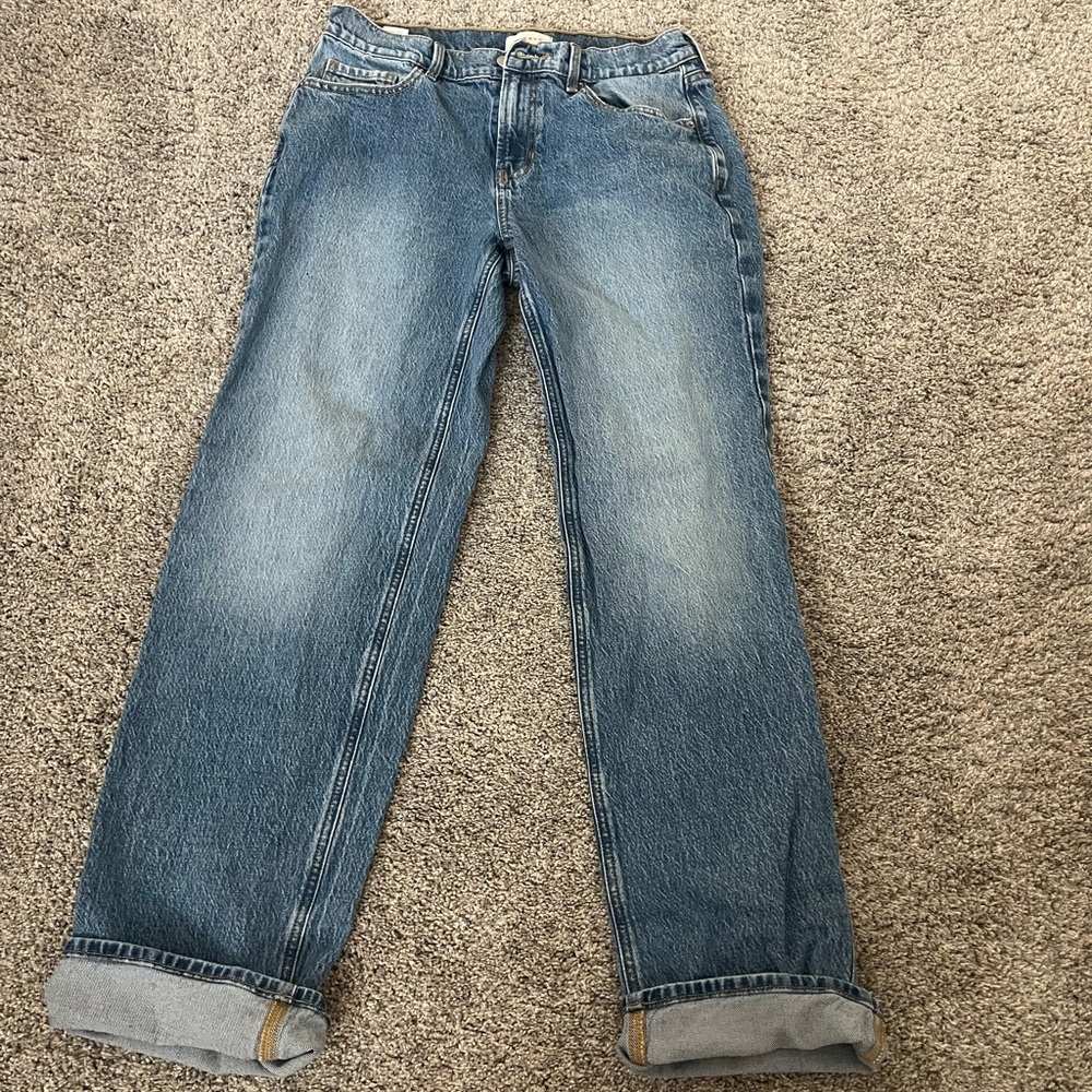 PacSun Women's Straight Leg Jeans - Blue